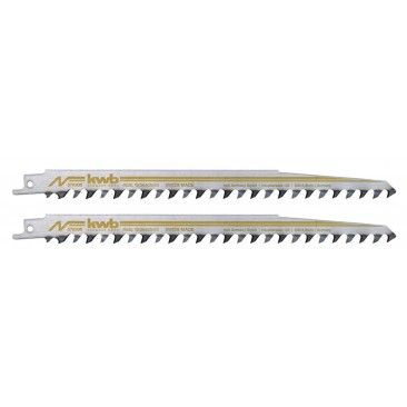 L�mina p/ Sabre Madeira 205mm 2 unidades