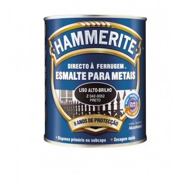 Esmalte HAMMERITE Antioxidante Preto 0,75L