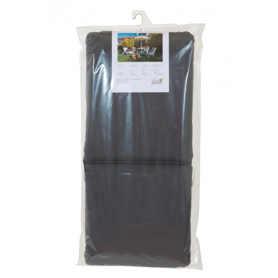 Coxim monobloco alto Cinza