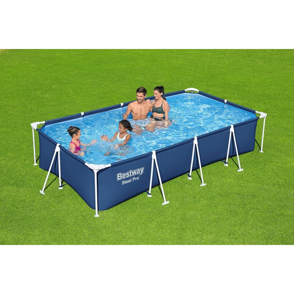 Piscina retangular 4x2,11x81cm Steel Pro Piscina retangular 4x2,11x81cm Steel Pro