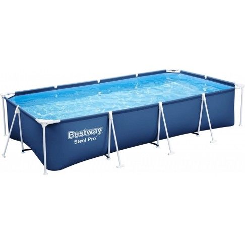 Piscina retangular 4x2,11x81cm Steel Pro Piscina retangular 4x2,11x81cm Steel Pro