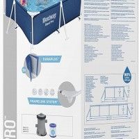 Piscina retangular 4x2,11x81cm Steel Pro Piscina retangular 4x2,11x81cm Steel Pro