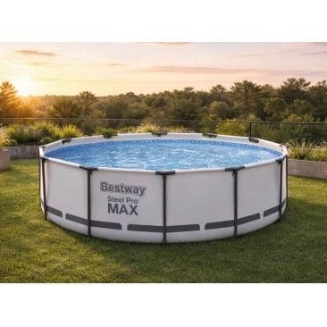 Piscina Redonda 366x100cm Metal