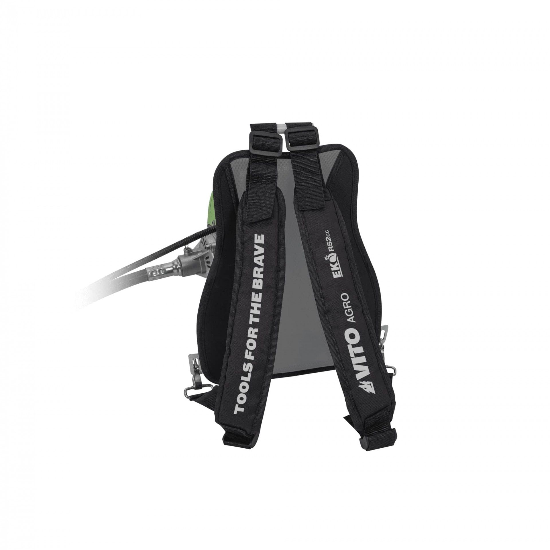 Roçadora a combustão 52cc 1.6kw c/ Mochila