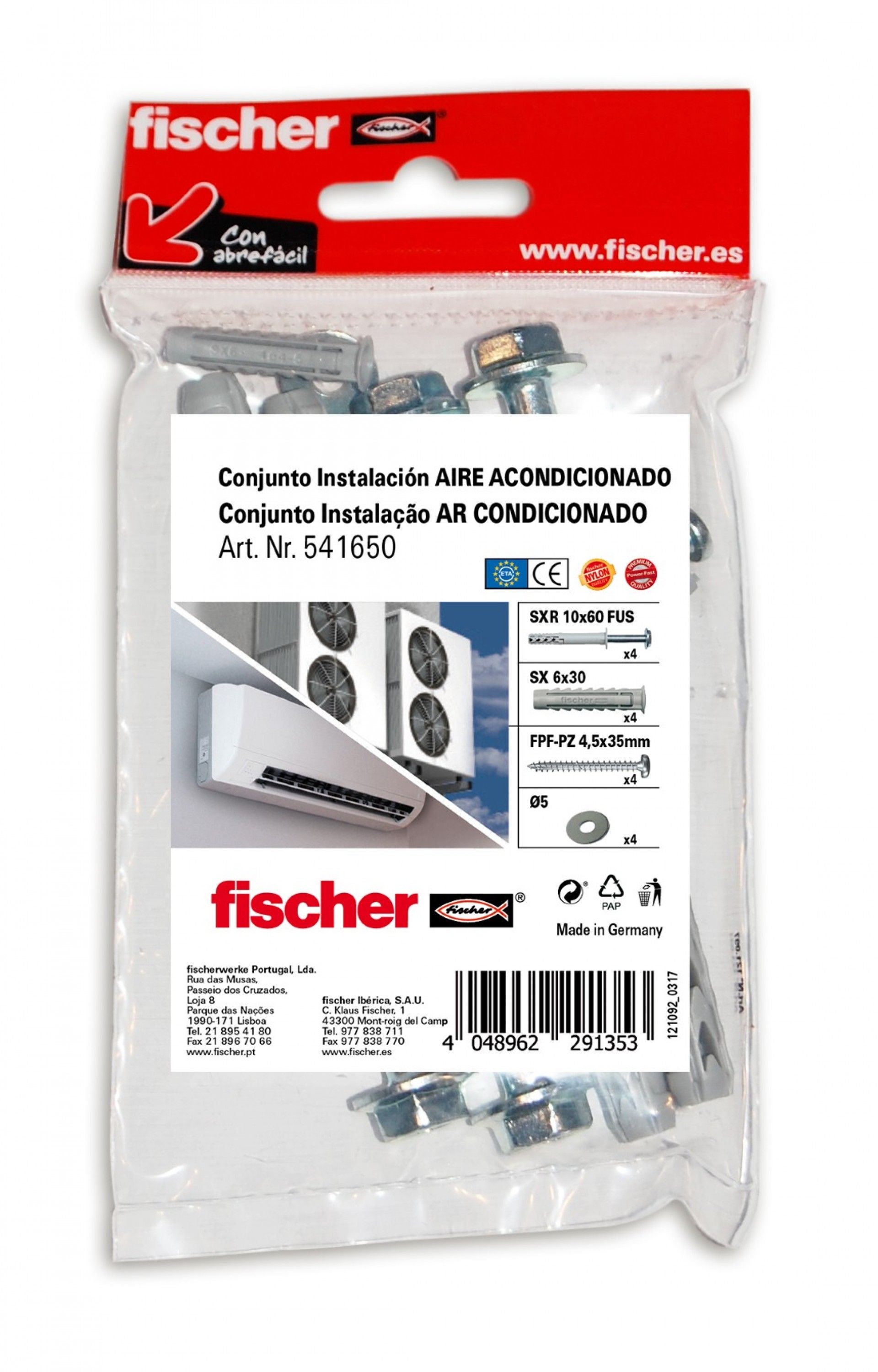 Kit de Fixação para Ar Condicionado