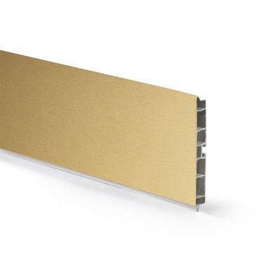 Rodapé PVC Dourado 400X15cm Rodapé PVC Dourado 400X15cm