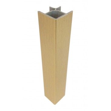 Canto Flexível para Rodapé PVC Dourado Canto Flexível para Rodapé PVC Dourado