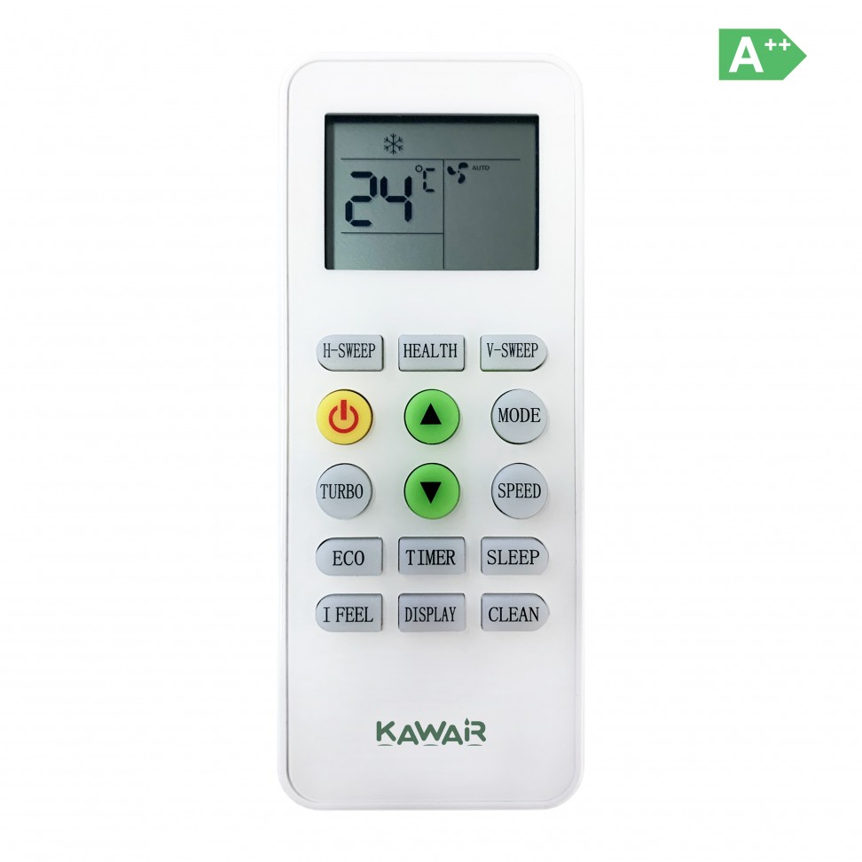 Ar condicionado KawaiR 1x1 18000 BTU Wi-Fi A++