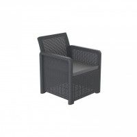 Conjunto Nassau Storage Grafito 4 Lugares Conjunto Nassau Storage Grafito 4 Lugares