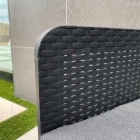 Conjunto Nassau Storage Grafito 4 Lugares Conjunto Nassau Storage Grafito 4 Lugares