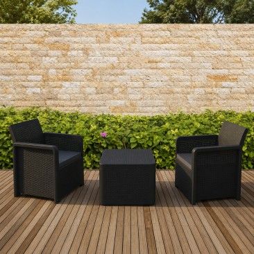 Conjunto Nassau Tete a Tete Storage 2 lugares