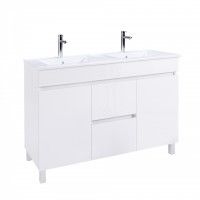 Conjunto Elba (M�vel + Lavat�rio) 120x45x81cm Branco