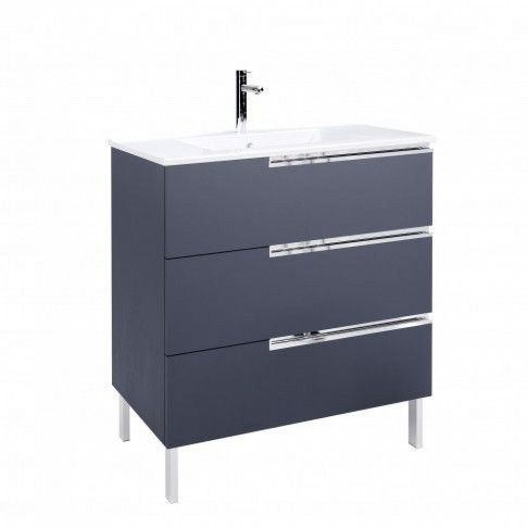 Móvel Unik 85x80x45cm, Azul Mate Móvel Unik 85x80x45cm, Azul Mate