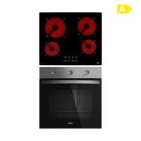 Forno HBB 6050 + Placa TB 6415 Vitrocerâmica Teka Forno HBB 6050 + Placa TB 6415 Vitrocerâmica Teka