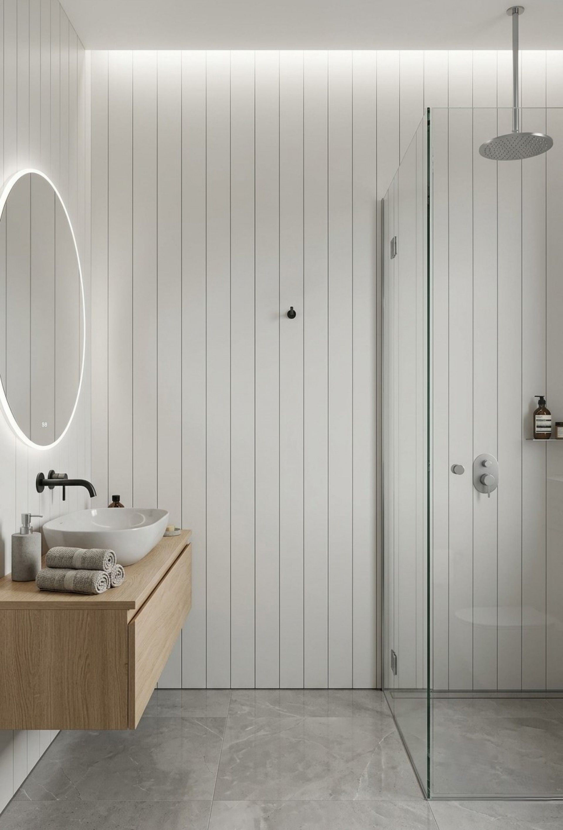 Lambrim PVC Branco 2700x200x6mm Cx.5,4m2