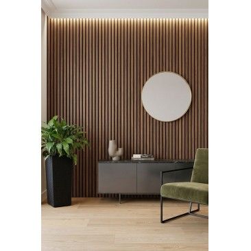 Ripado Pvc Nogueira 2800x143x24mm Cx.2m2