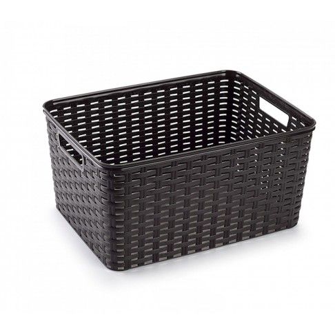 Cesto Rattan 38x28x19cm Cesto Rattan 38x28x19cm