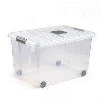 Caixa PVC 55L 58,5x38,5x35,5cm Caixa PVC 55L 58,5x38,5x35,5cm