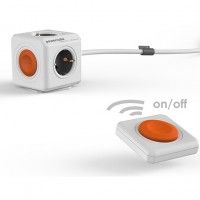 Mini Cube 4 Tomadas com S/Fios 1.5m