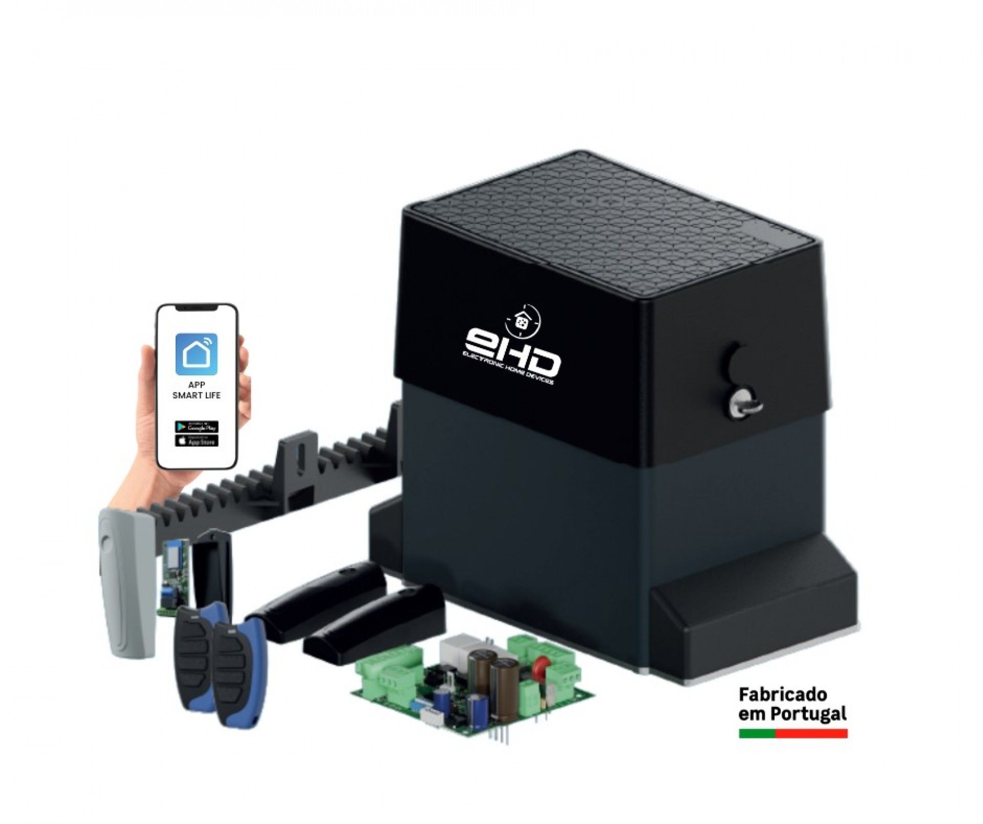 Kit Motor de Garagem de Correr Centaurus 600 PRO