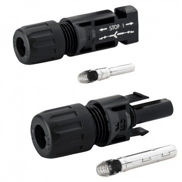 Conector MC4 para Cabo Solar 1 Par Conector MC4 para Cabo Solar 1 Par