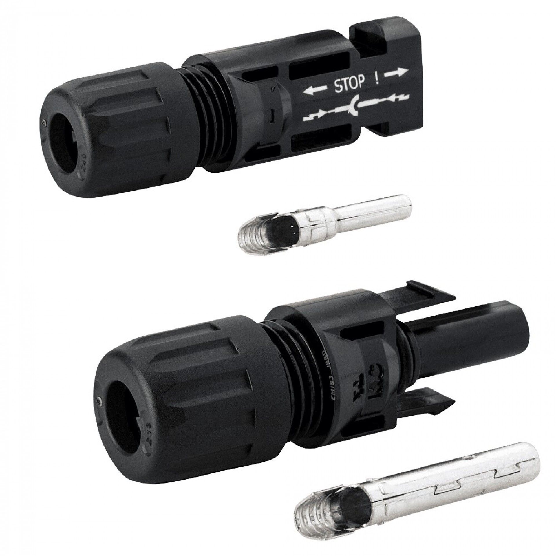 Conector MC4 para Cabo Solar 1 Par