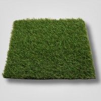 Relva artificial 35mm verde/castanho Spine rolo 1x5m