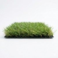 Relva artificial 35mm verde/castanho Spine rolo 1x5m