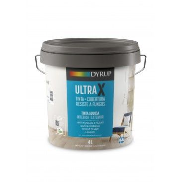 Tinta UltraX Anti Fungos Int/Ext Branco 4l Tinta UltraX Anti Fungos Int/Ext Branco 4l