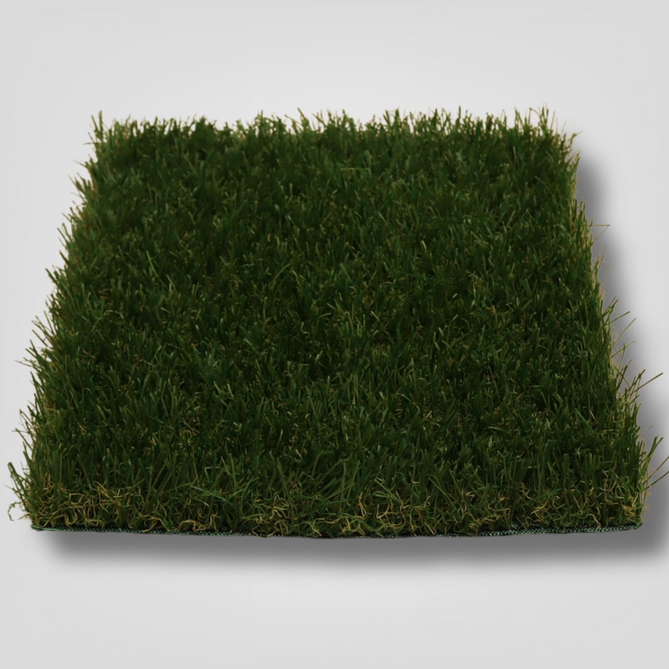 Relva artificial 40mm verde/bege Emeraud rolo 1x5m Relva artificial 40mm verde/bege Emeraud rolo 1x5m