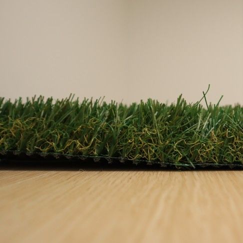 Relva artificial 40mm verde/bege Emeraud rolo 1x5m