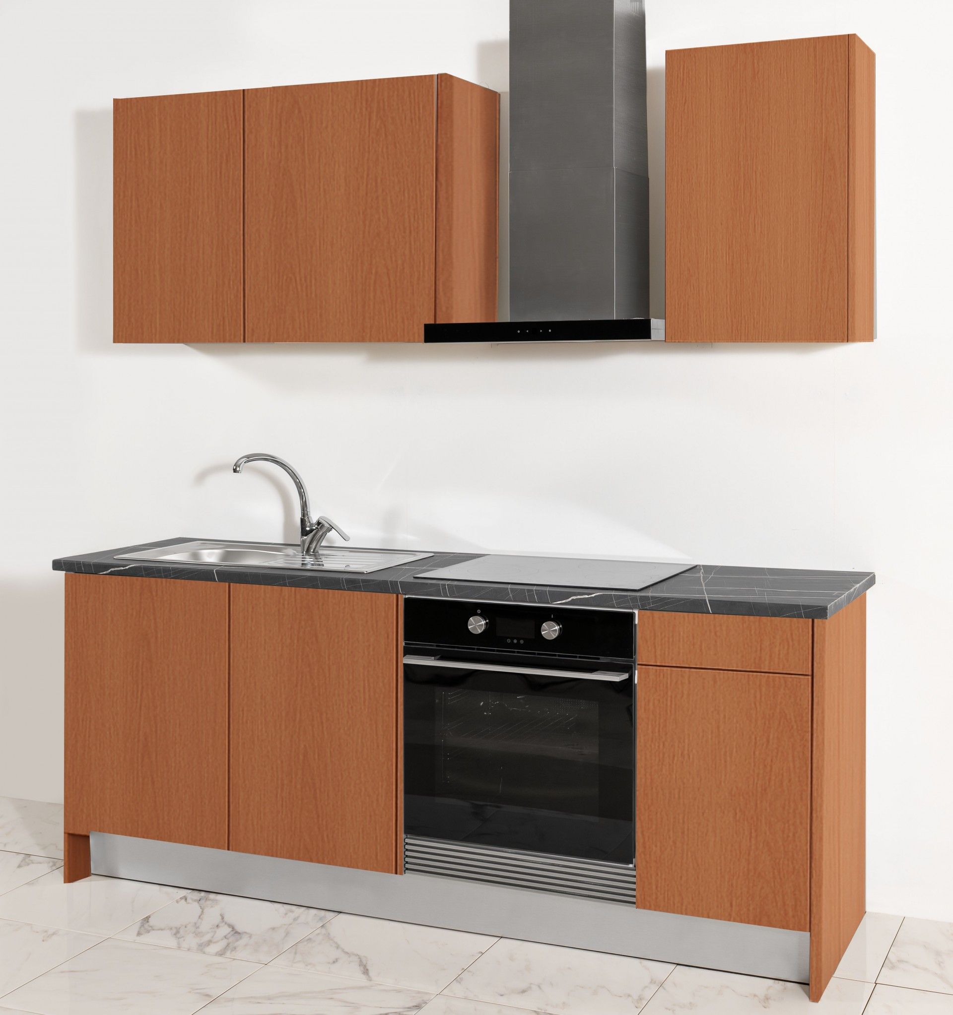 Cozinha Melamina Faia 2 Metros
