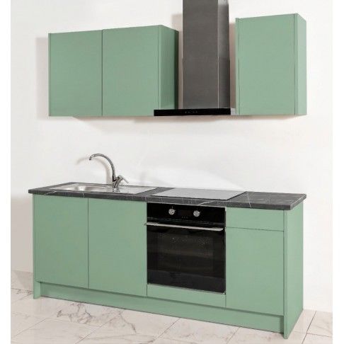 Cozinha Termolaminada Verde Menta 2 Metros Cozinha Termolaminada Verde Menta 2 Metros