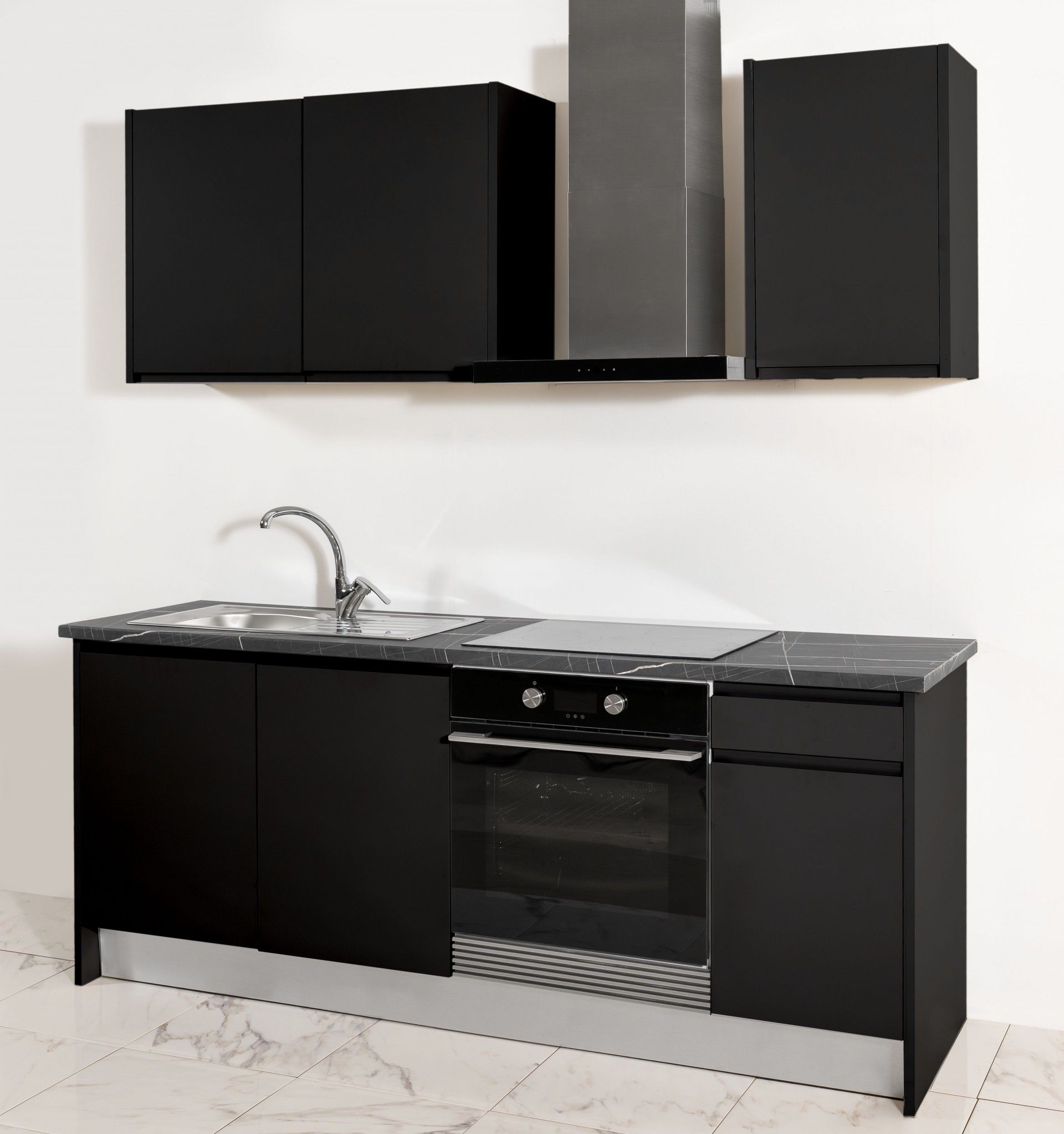 Cozinha PET Preta 2 Metros