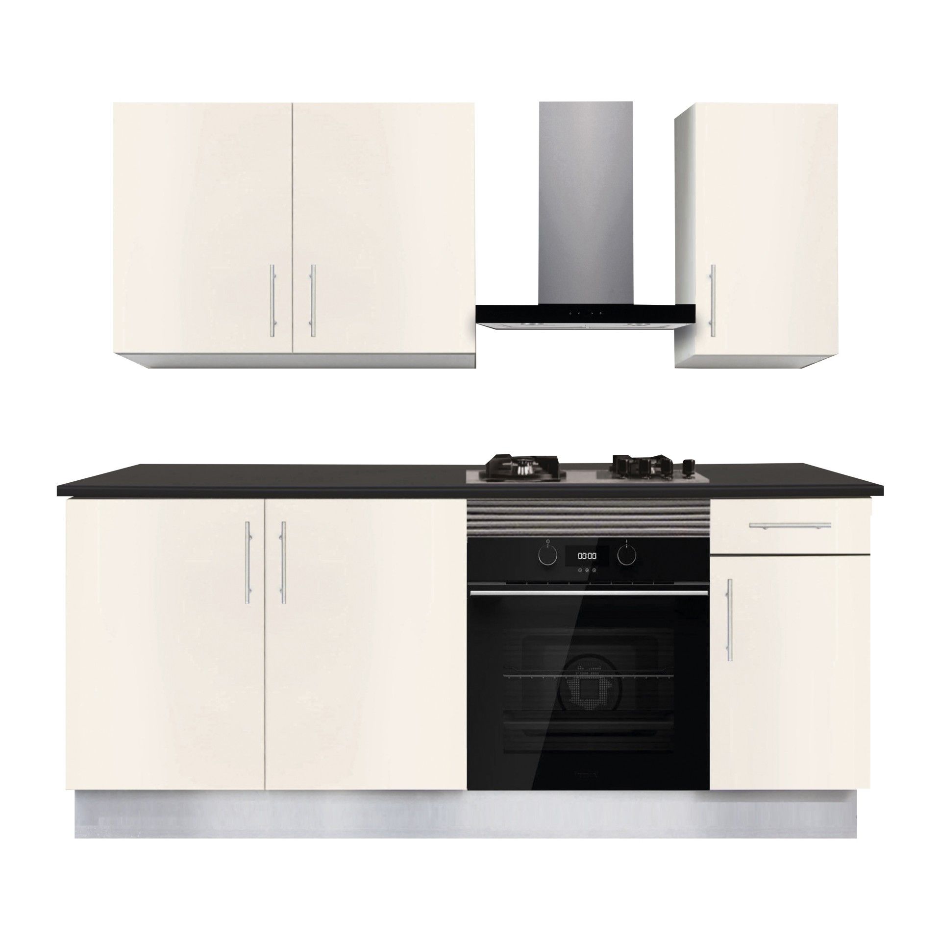 Cozinha Melamina Creme 2 Metros