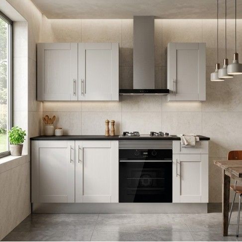 Cozinha PVC Viena Creme 2 Metros Cozinha PVC Viena Creme 2 Metros