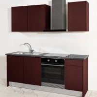 Cozinha Termolaminada Bordeaux 2 Metros
