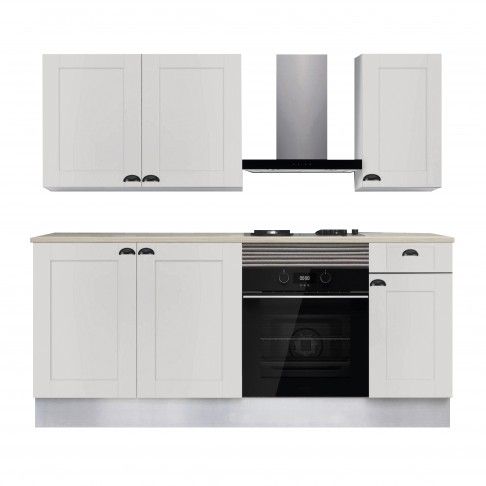 Cozinha PVC Viena Cinzento Pérola 2 Metros Cozinha PVC Viena Cinzento Pérola 2 Metros