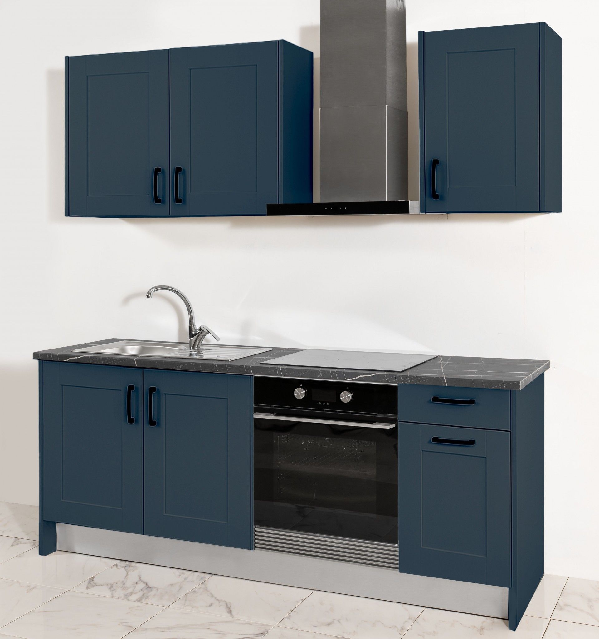 Cozinha PVC Viena Azul Escuro 2 Metros