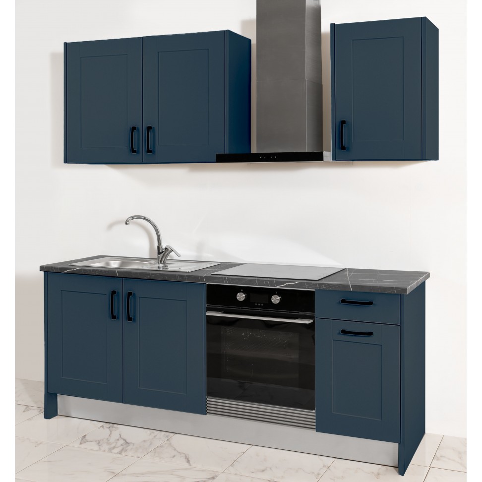 Cozinha PVC Viena Azul Escuro 2 Metros