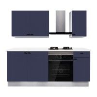 Cozinha PVC Viena Azul Escuro 2 Metros Cozinha PVC Viena Azul Escuro 2 Metros