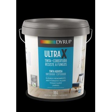 Tinta UltraX Anti Fungos Int/Ext Cinza 15l Tinta UltraX Anti Fungos Int/Ext Cinza 15l