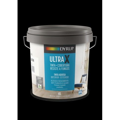 Tinta UltraX Anti Fungos Int/Ext Marfim 4l Tinta UltraX Anti Fungos Int/Ext Marfim 4l