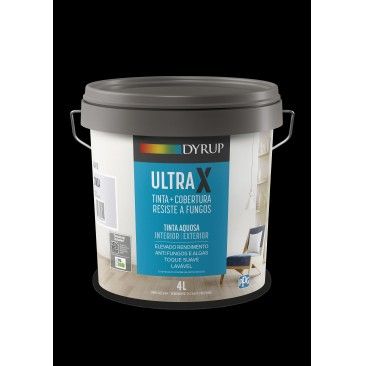 Tinta UltraX Anti Fungos Int/Ext Cinza 4l Tinta UltraX Anti Fungos Int/Ext Cinza 4l