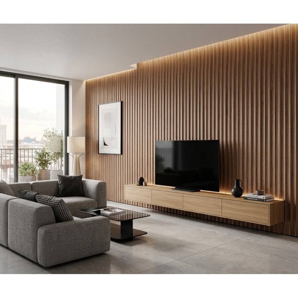Ripado MDF Wave 2750x138x12mm 1,898m�