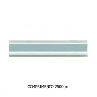 Vedante P/ Tampo Cozinha 2500mm Aluminio Vedante P/ Tampo Cozinha 2500mm Aluminio