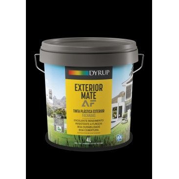 Tinta Exterior Mate Branco 4L Tinta Exterior Mate Branco 4L
