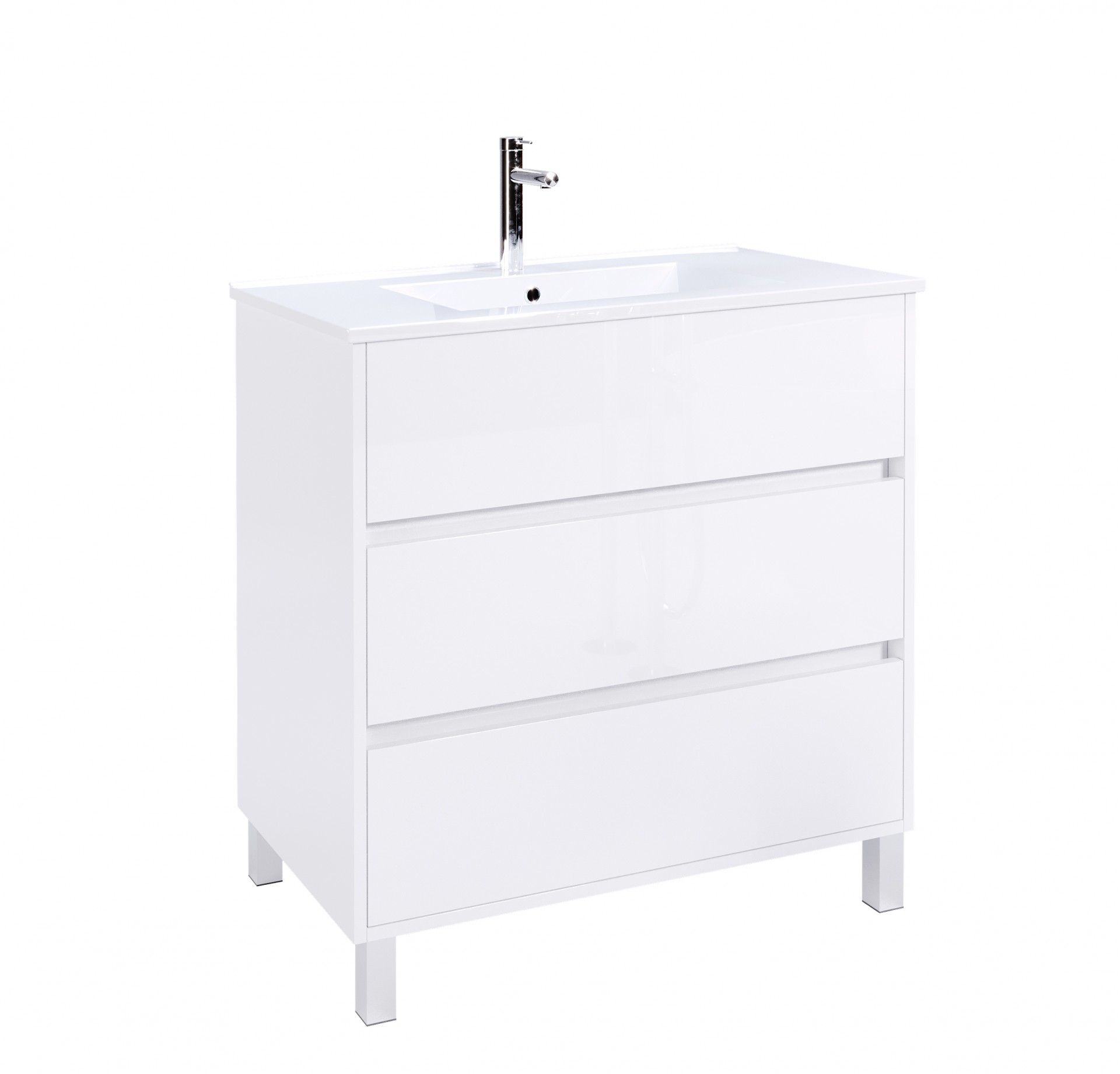 Conjunto Douro (Móvel+Lavatório) 81X80X45CM Branco