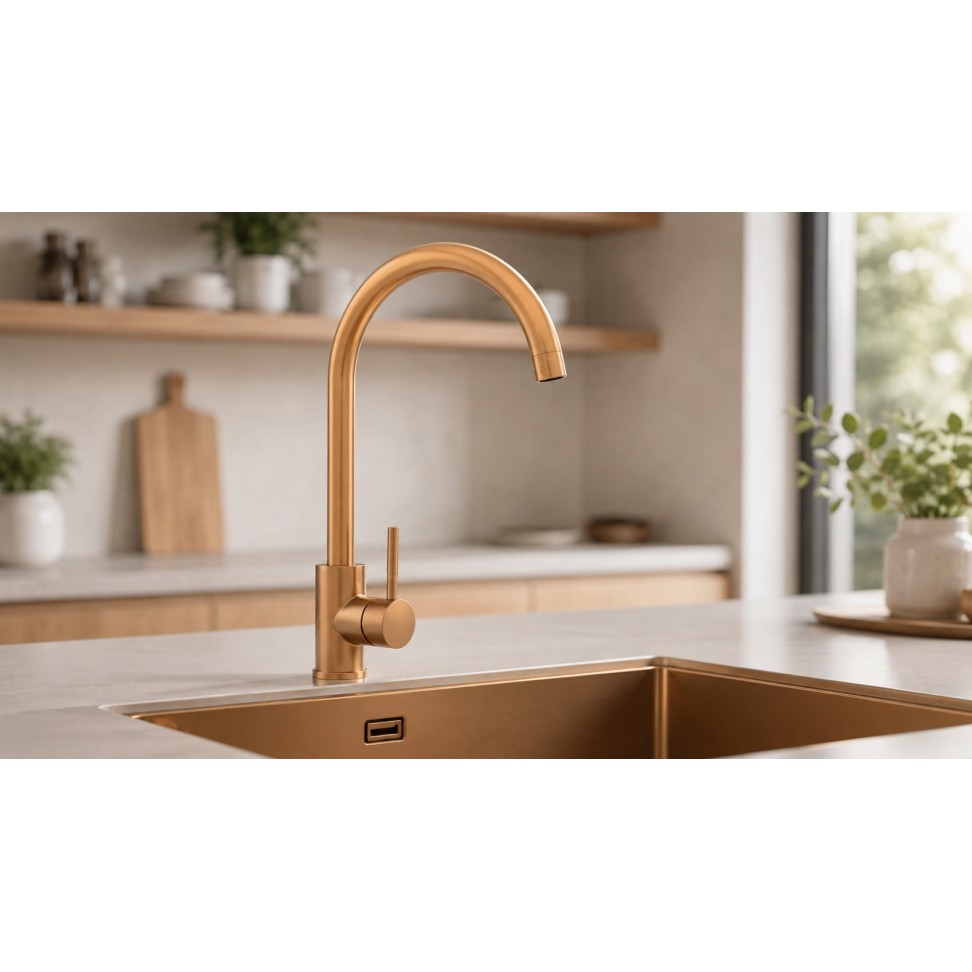 Torneira Cozinha Bronze