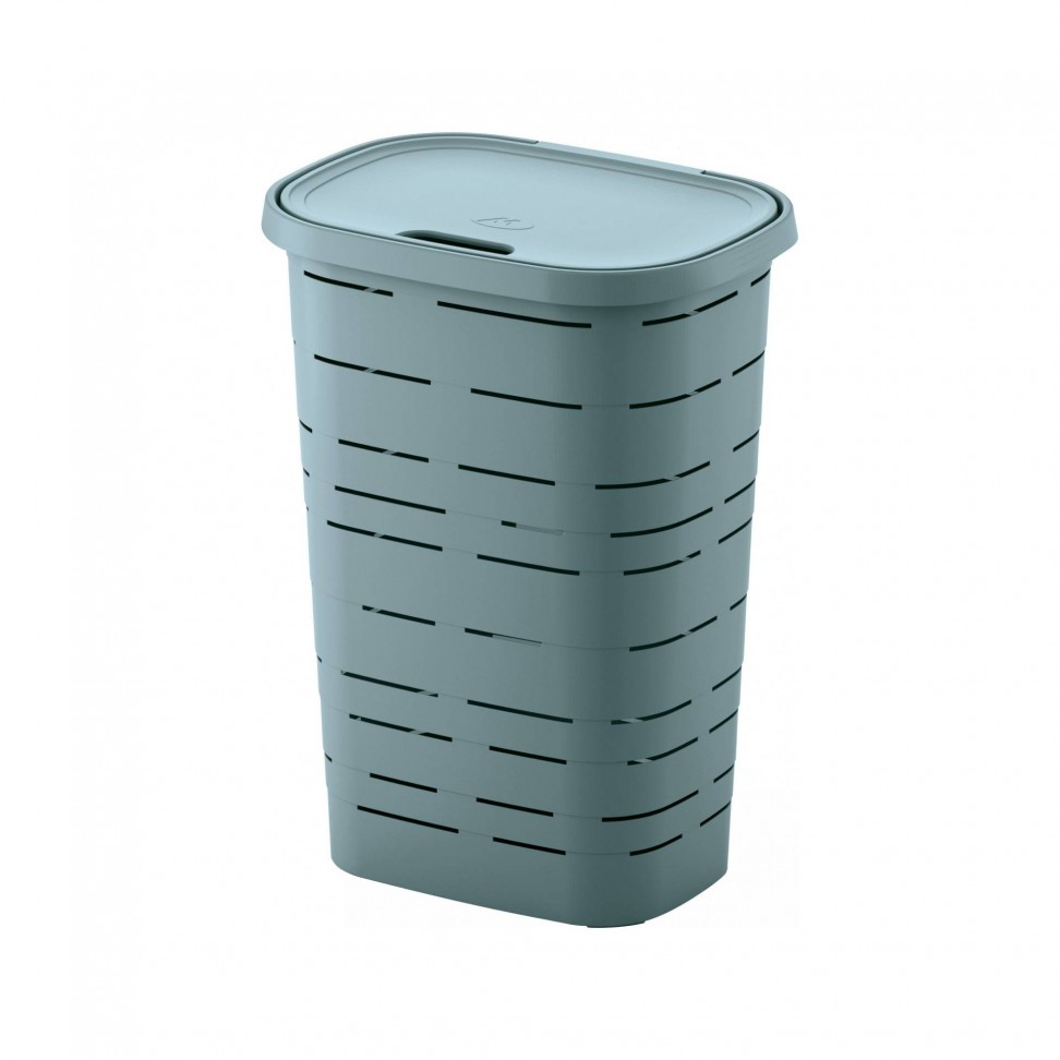 Cesto de Roupa 55 Litros Azul Cesto de Roupa 55 Litros Azul